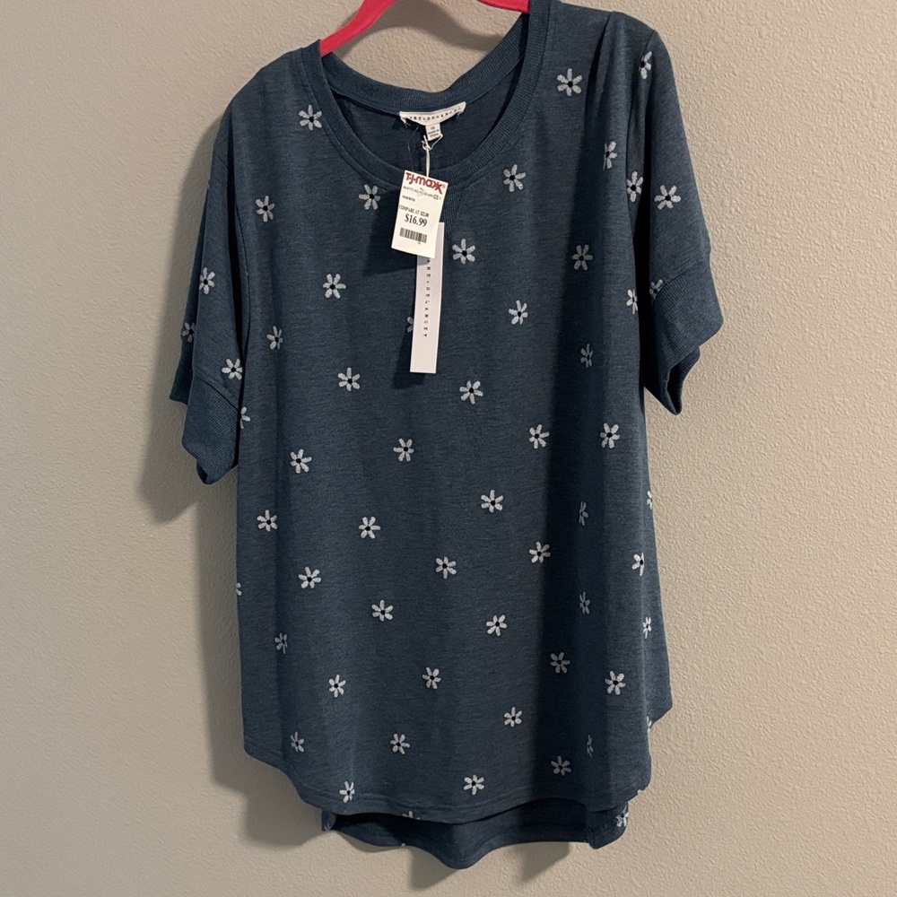 T.J.Maxx Blue Top by Jane Delancey